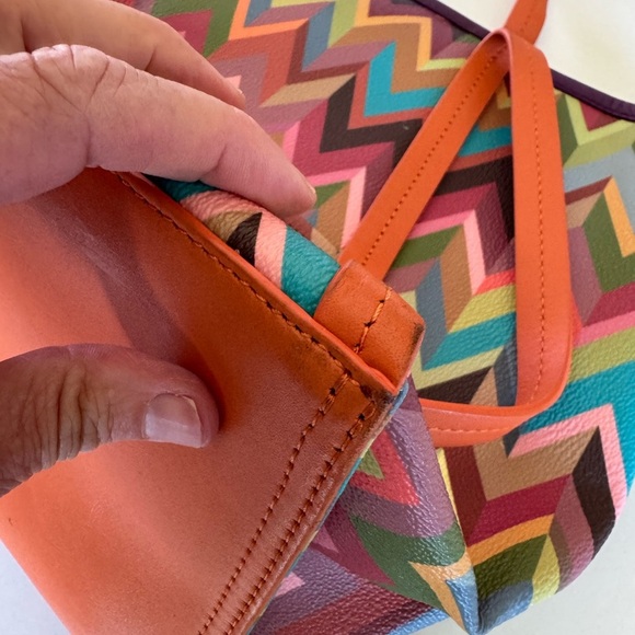 RARE Mackenzie Childs Kaleidoscope Tote Bag - Picture 16 of 16